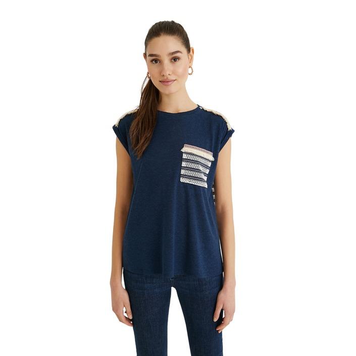 Desigual Women's Tank Top Blue 270502 - blue S