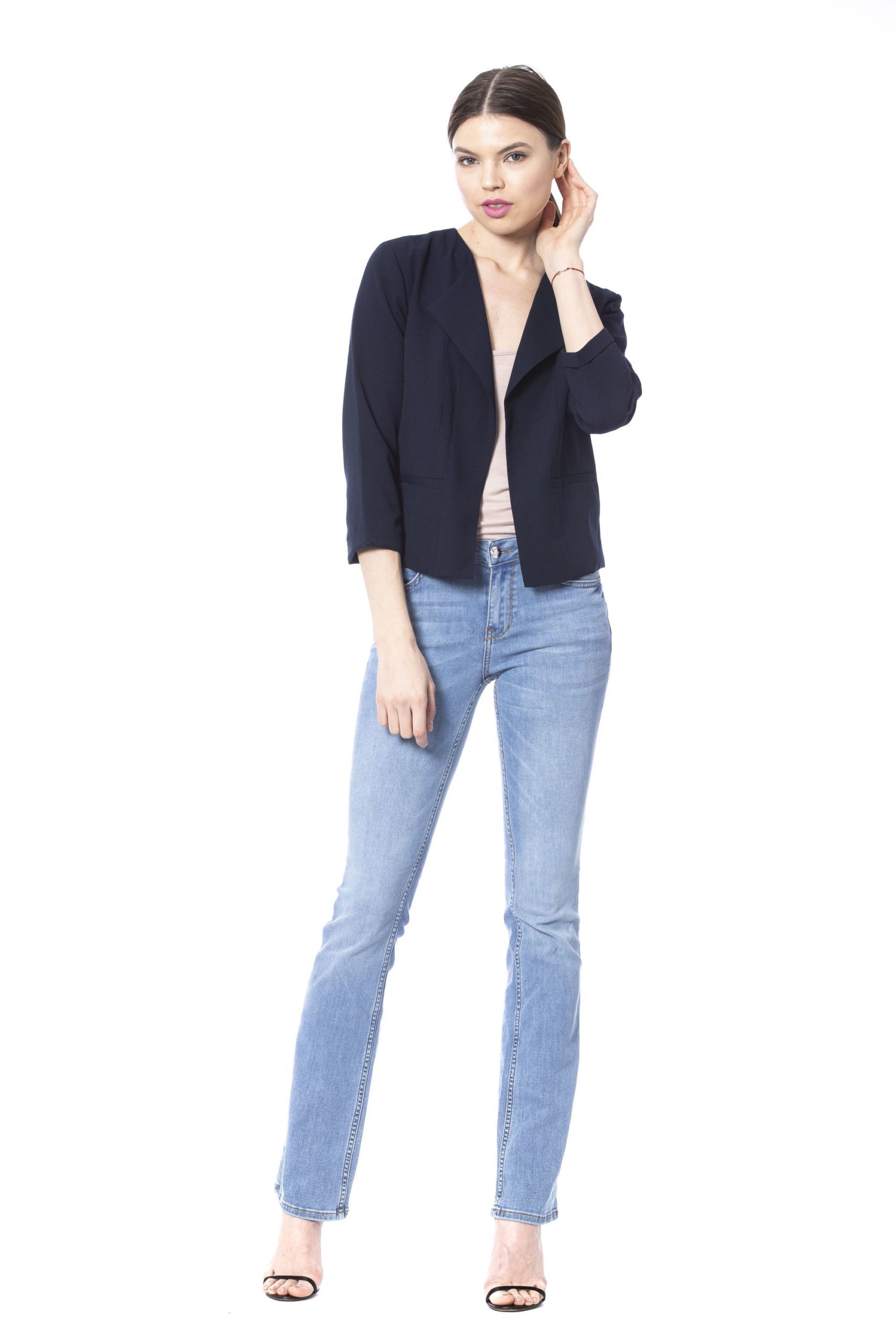Silvian Heach Women's Formal Jacket Blue SI1264174 - XS