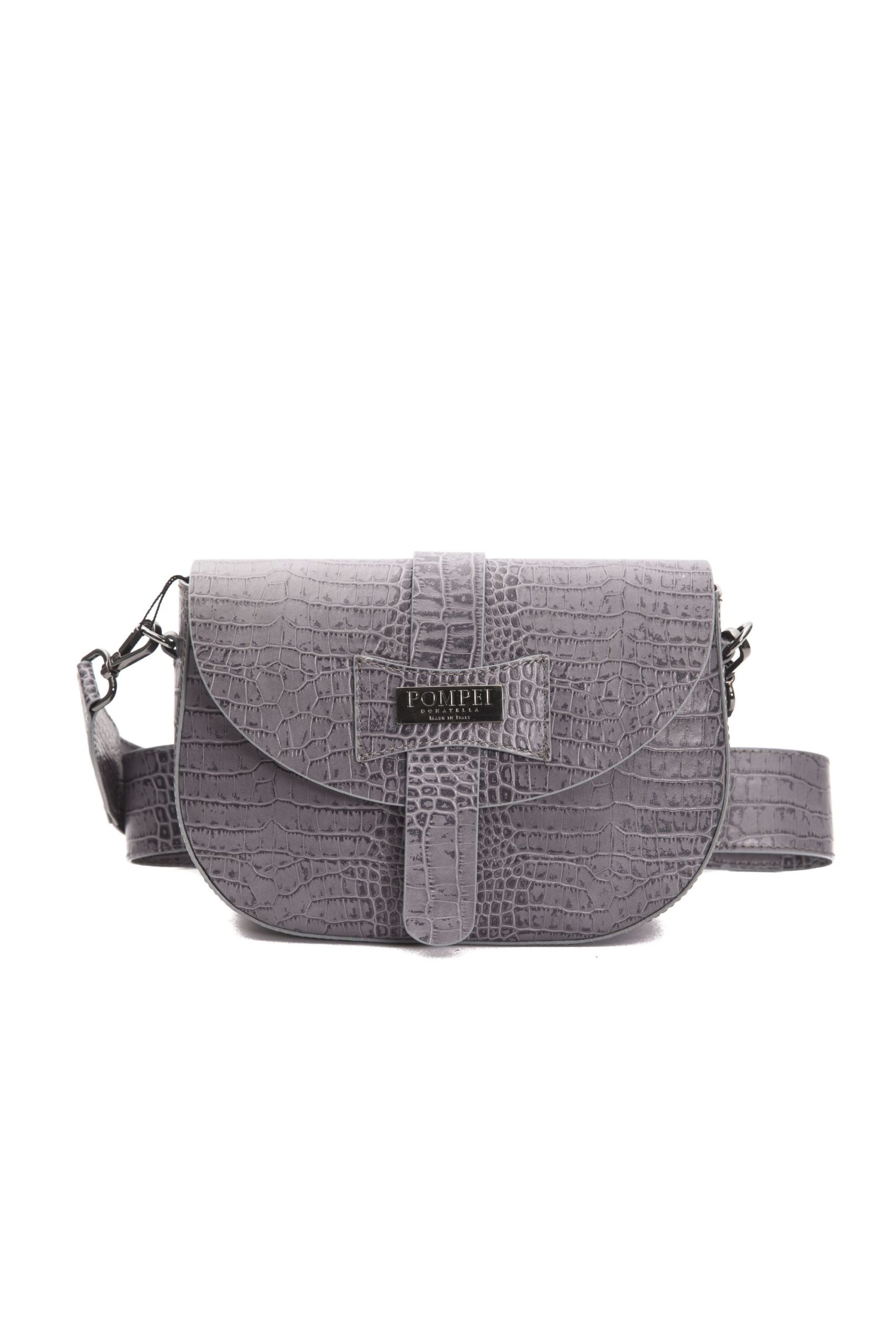 Pompei Donatella Women's Grigio Crossbody Bag Grey PO1004289