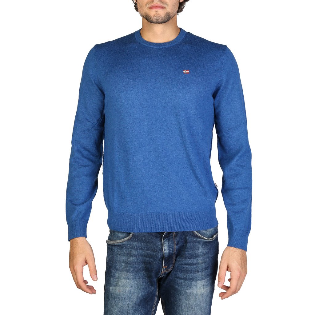 Napapijri Men's Sweater Blue N0YGPB - blue S