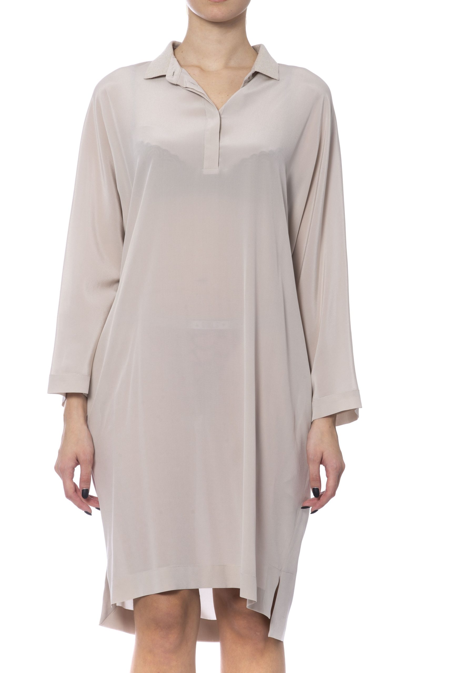 Peserico Women's Dress Beige PE993486 - IT42 | S