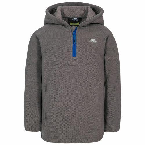 Trespass Kid's X Fleece Various Colours Thunda - Storm Grey 5-6 Years