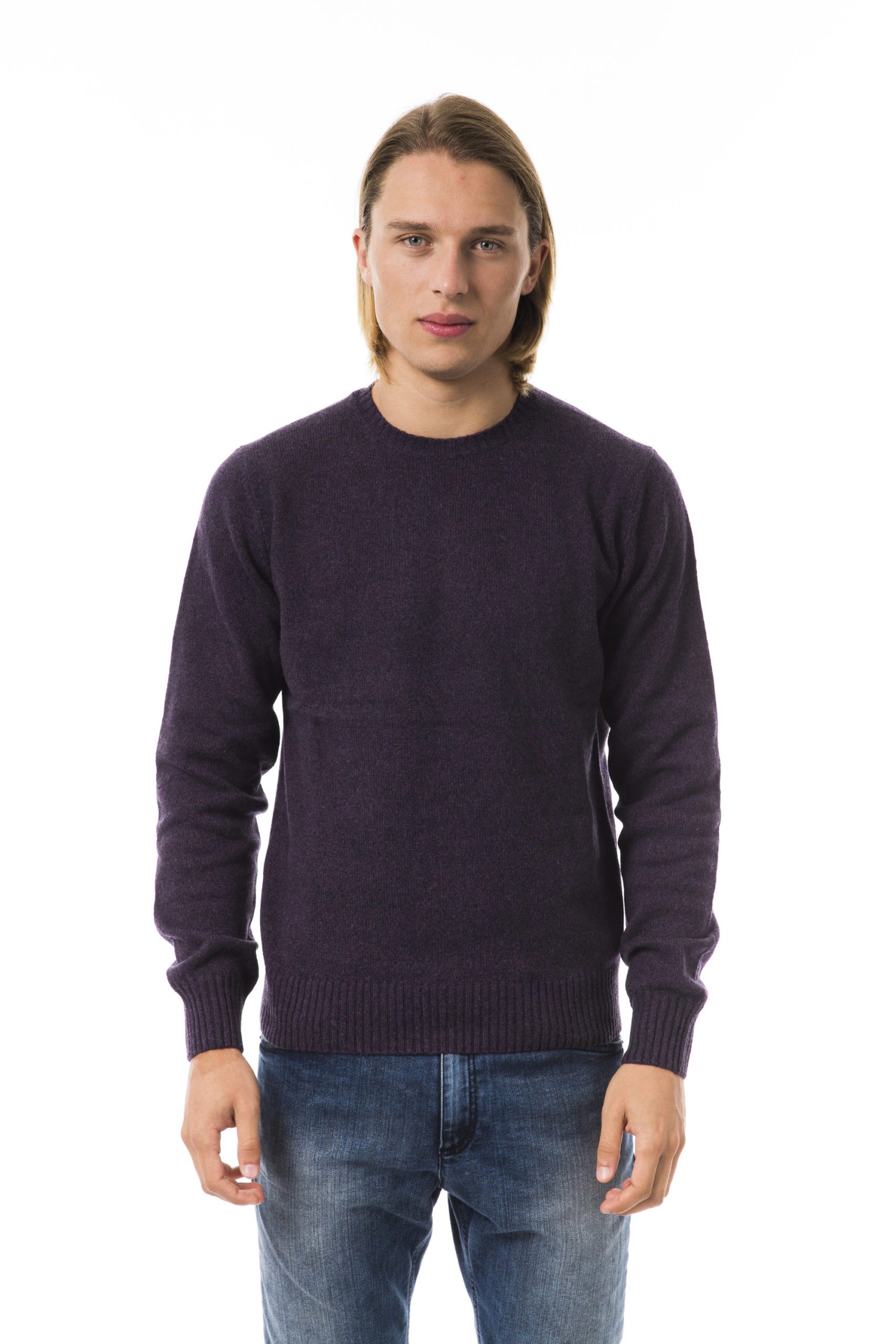Uominitaliani Men's Sweater Viola Sweater Violet UO816428 - L