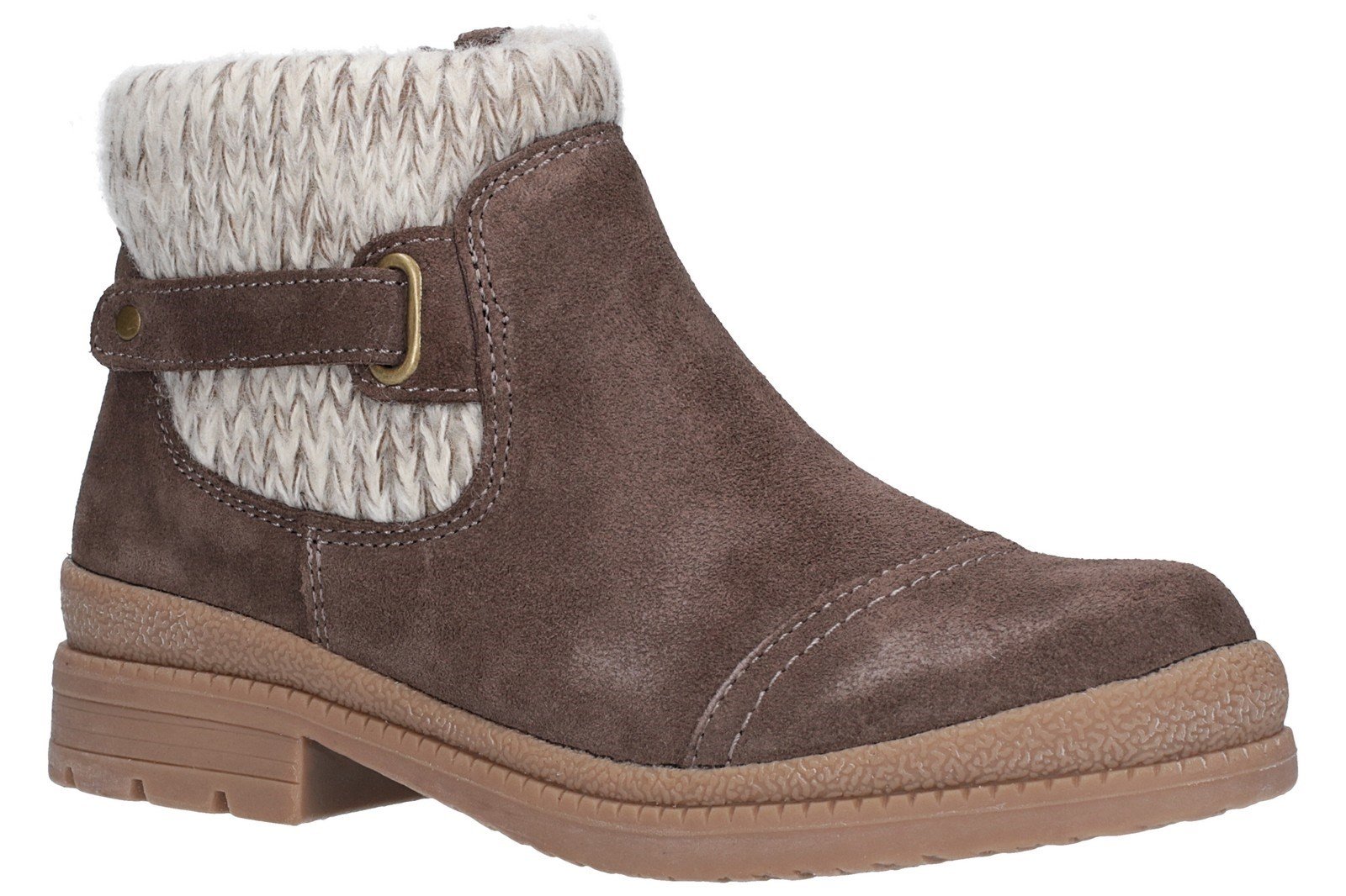 Fleet & Foster Women's Rummy Ankle Boot Brown 27146-45607 - Taupe 3