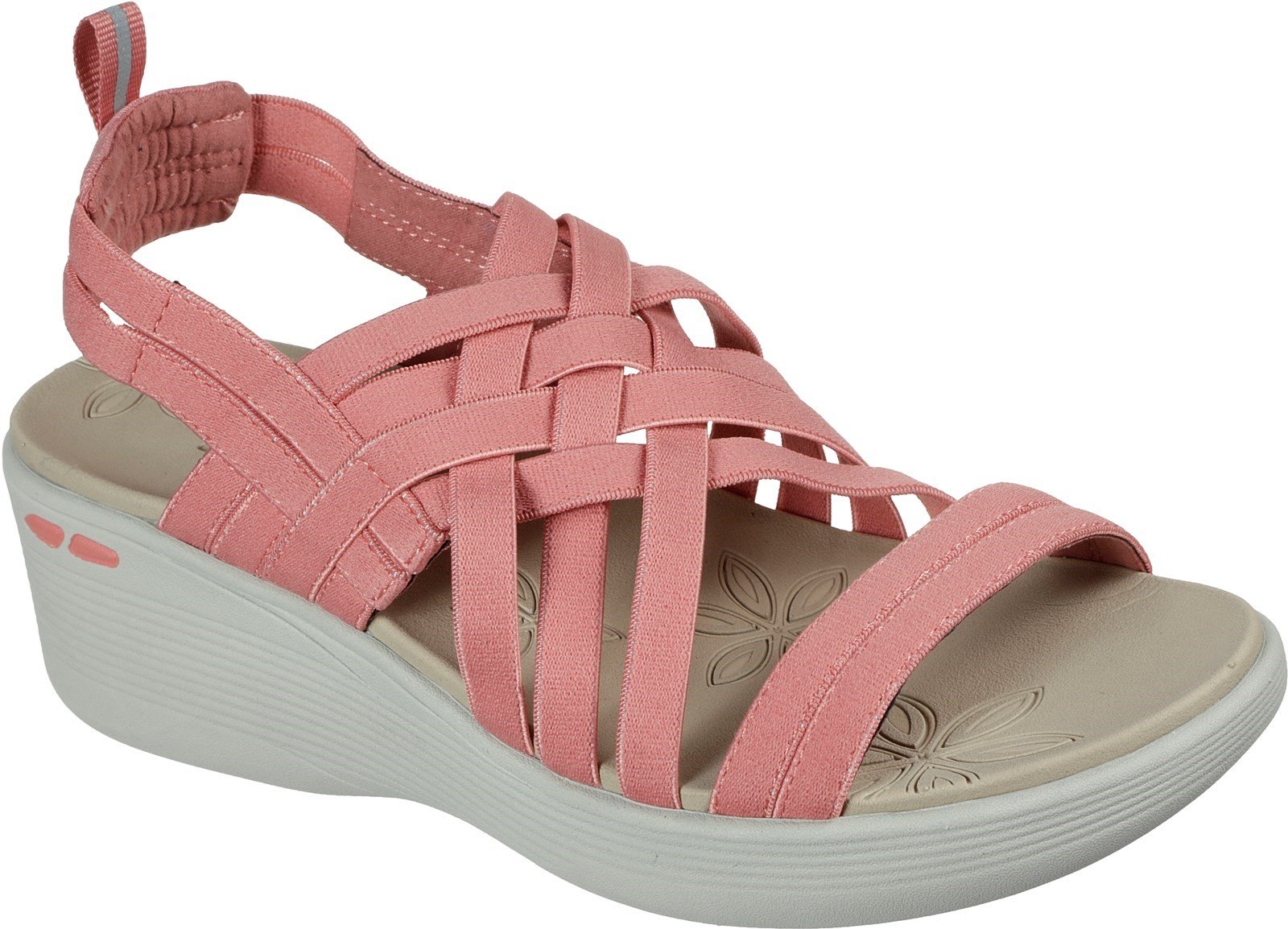Skechers Women's Pier-Lite Summer Sandal Various Colours 32177 - Coral 3