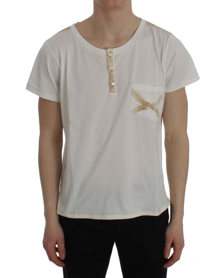 Ermanno Scervino Men's T-Shirt White SIG30671 - IT48 | M