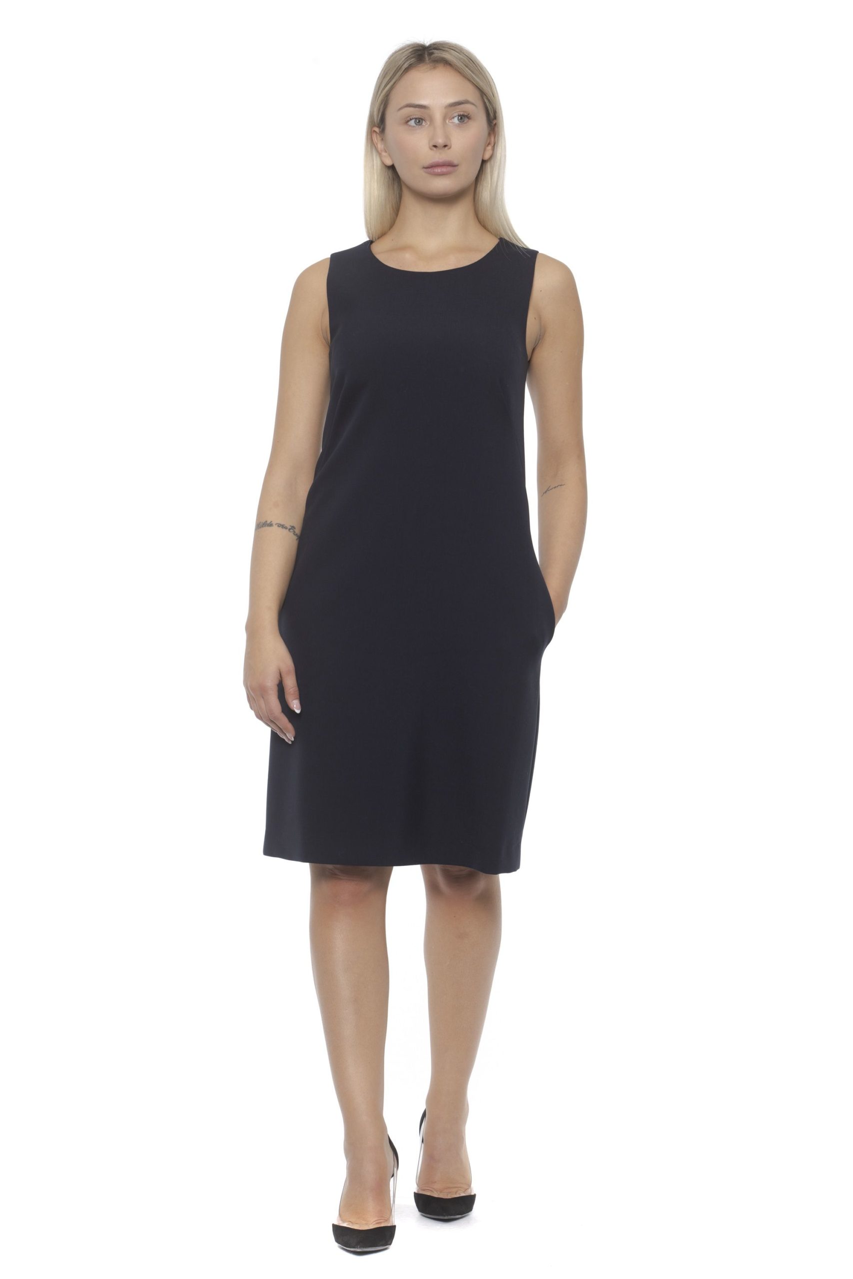 Peserico Women's Dress Blue PE1383192 - IT42 | S