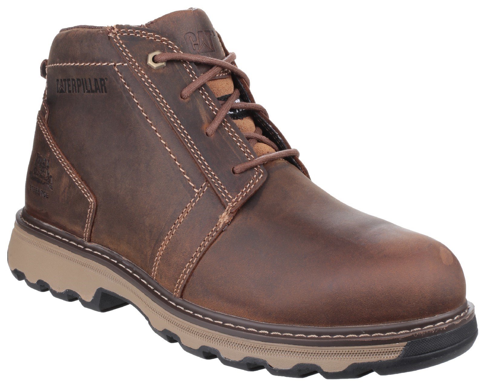 Caterpillar Men's Parker Boot Dark Beige 24525 - Dark Beige 6
