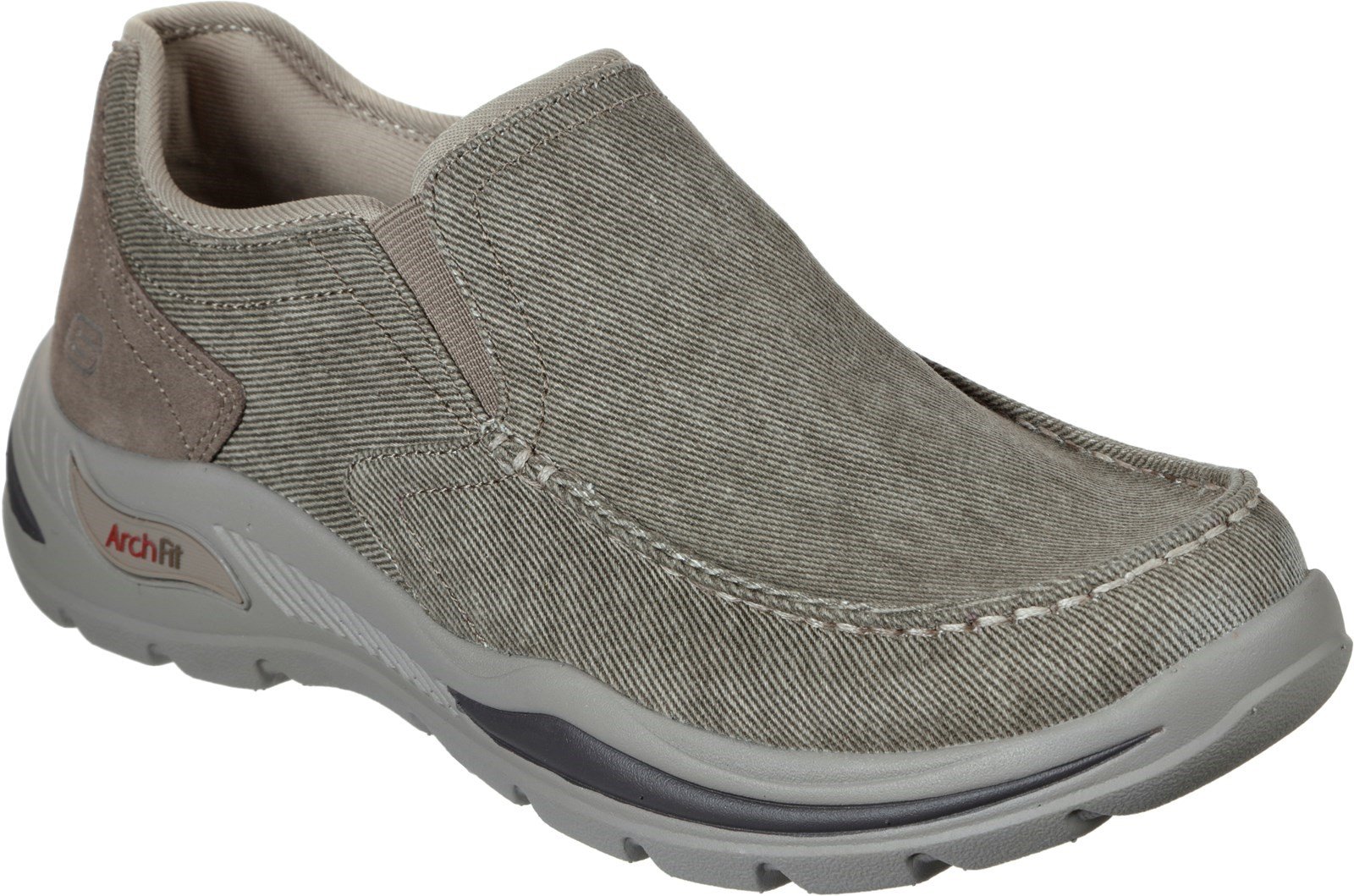 Skechers Men's Arch Fit Motley Rolens Casual Trainer Various Colours 32190 - Tan 6