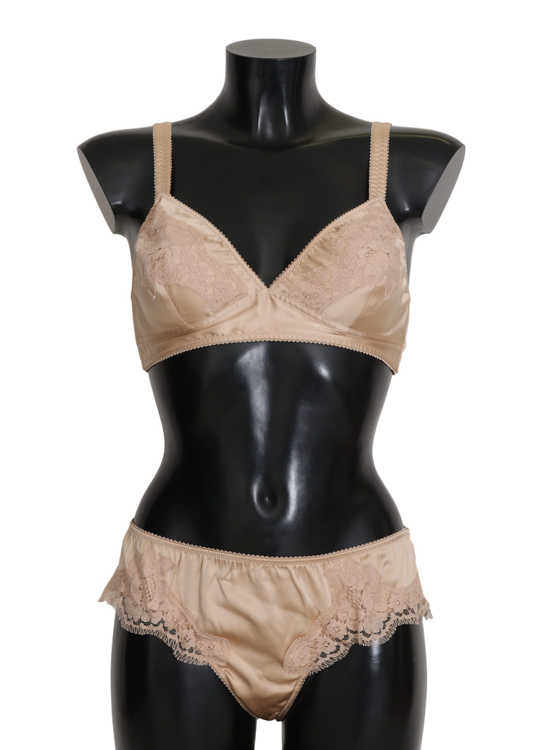 Dolce & Gabbana Women's Bra and bottom Set Black BIK282 - IT2 | S