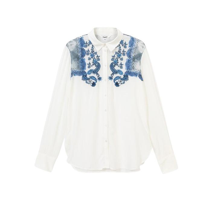 Desigual Women's Shirt White 189512 - white XS