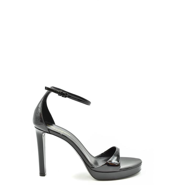 Saint Laurent Women's Sandal Black 179467 - black 37.5
