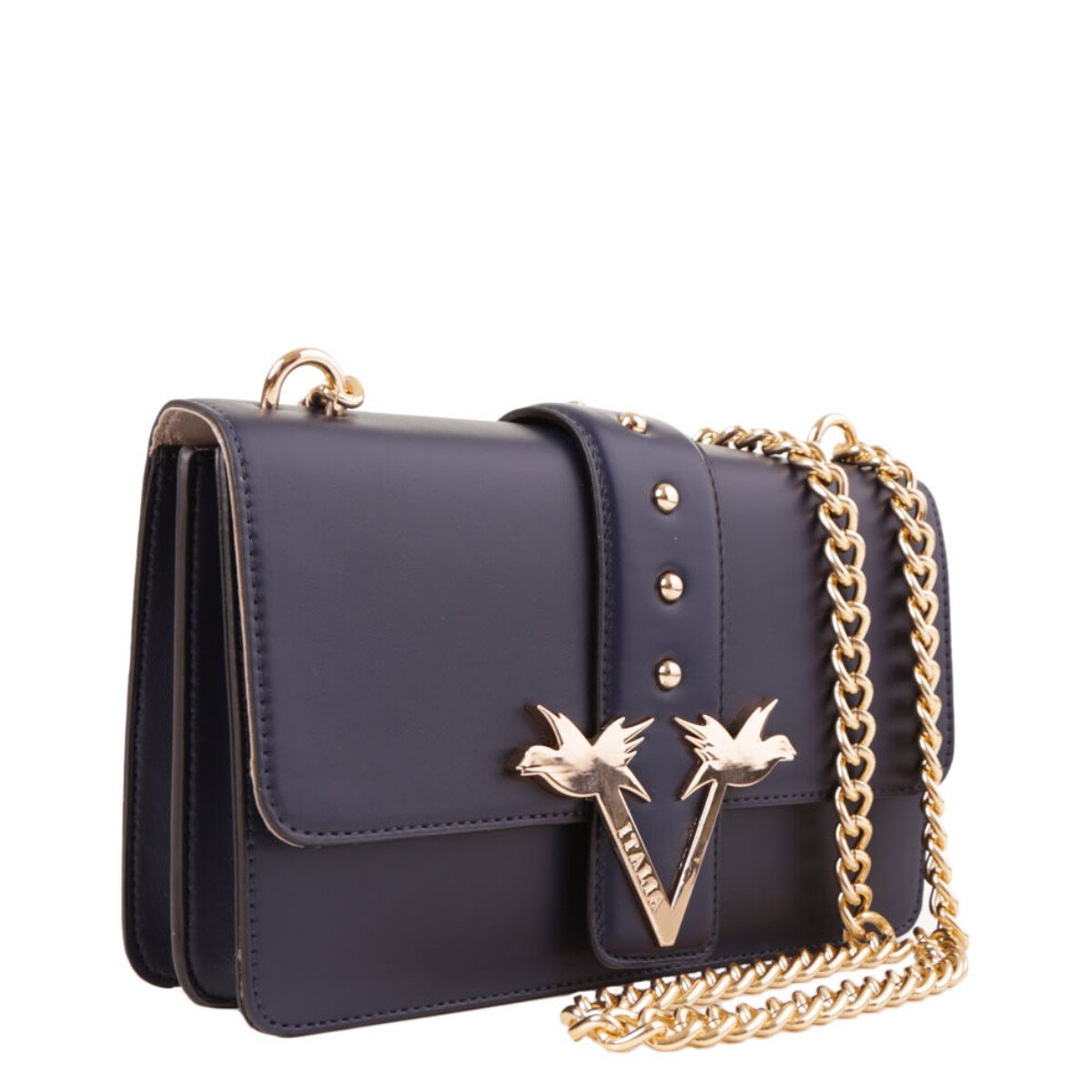 19v69 Italia Women's Shoulder Bag Various Colours 318676 - blue UNICA