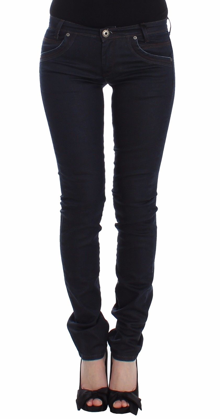 Ermanno Scervino Women's Skinny Leg Jeans Blue SIG12471 - W26