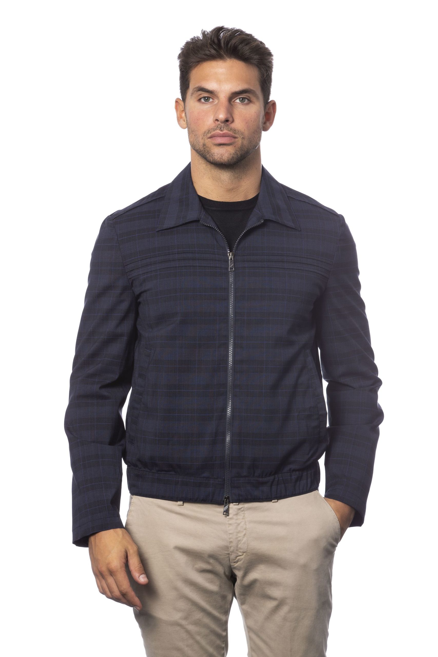 Verri Men's Blu Jacket Blue VE826212 - IT52 | L