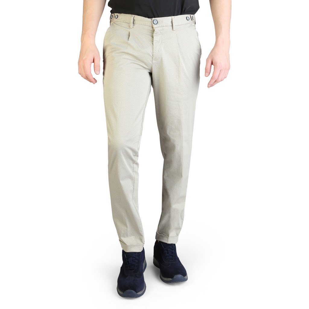 Yes Zee Men's Trouser Brown P660_XZ00 - brown 34