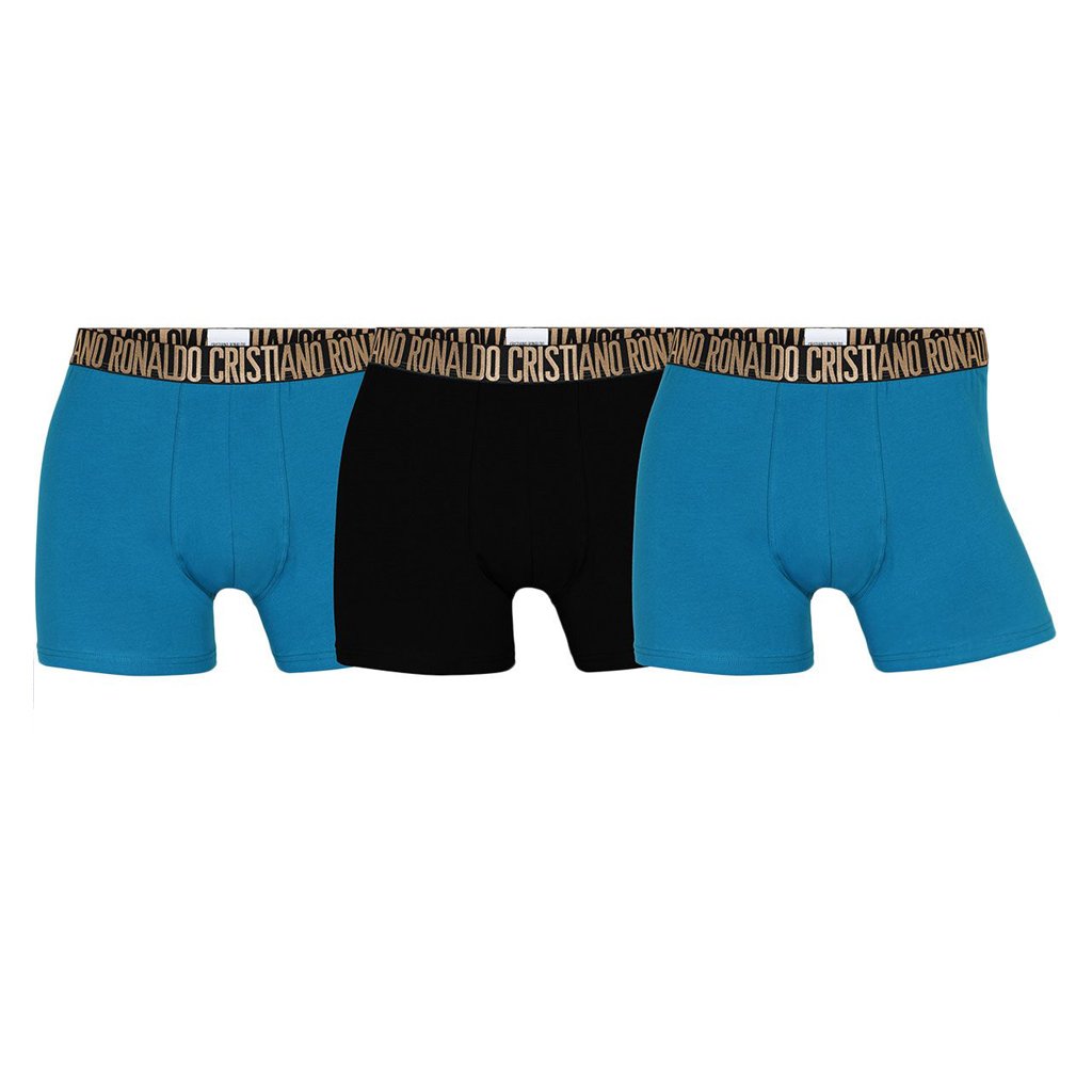 CR7 Cristiano Ronaldo Men's Boxer Shorts Various Colours 8100-49 - blue-5 M