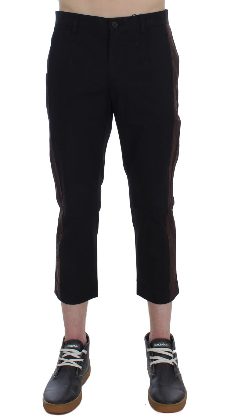Dolce & Gabbana Men's 3/4 Length Trouser Black SIG20180 - IT50 | L