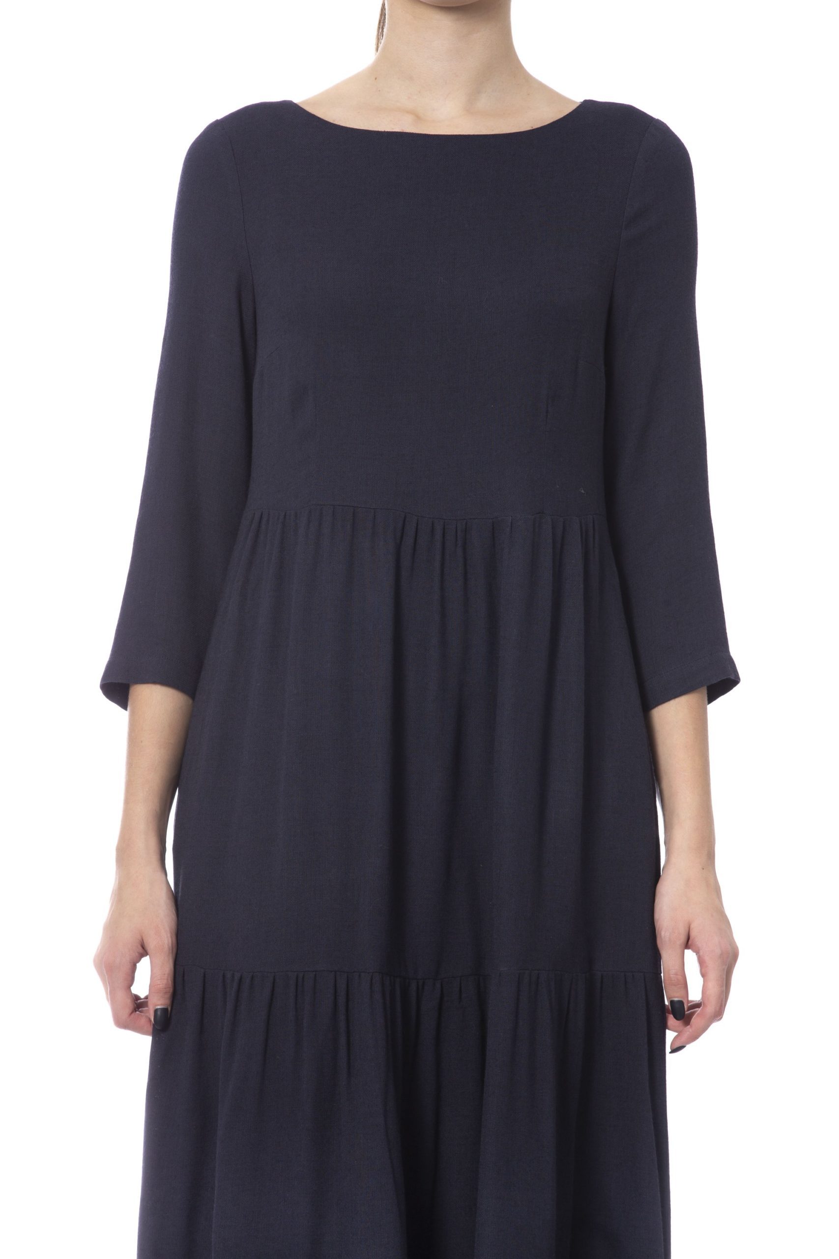 Peserico Women's Dress Blue PE993668 - IT42 | S