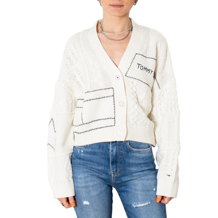 Tommy Hilfiger Jeans Women's Sweater White 308499 - white XXS