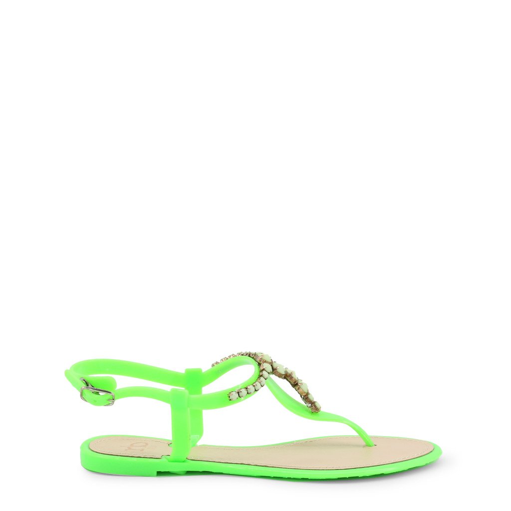 Roccobarocco Women's Flip Flops Various Colours RBSC0MD01 - green EU 36