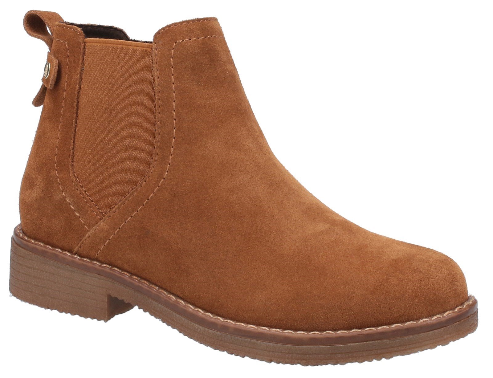 Hush Puppies Women's Maddy Ladies Ankle Boots Various Colours 31214 - Tan 3