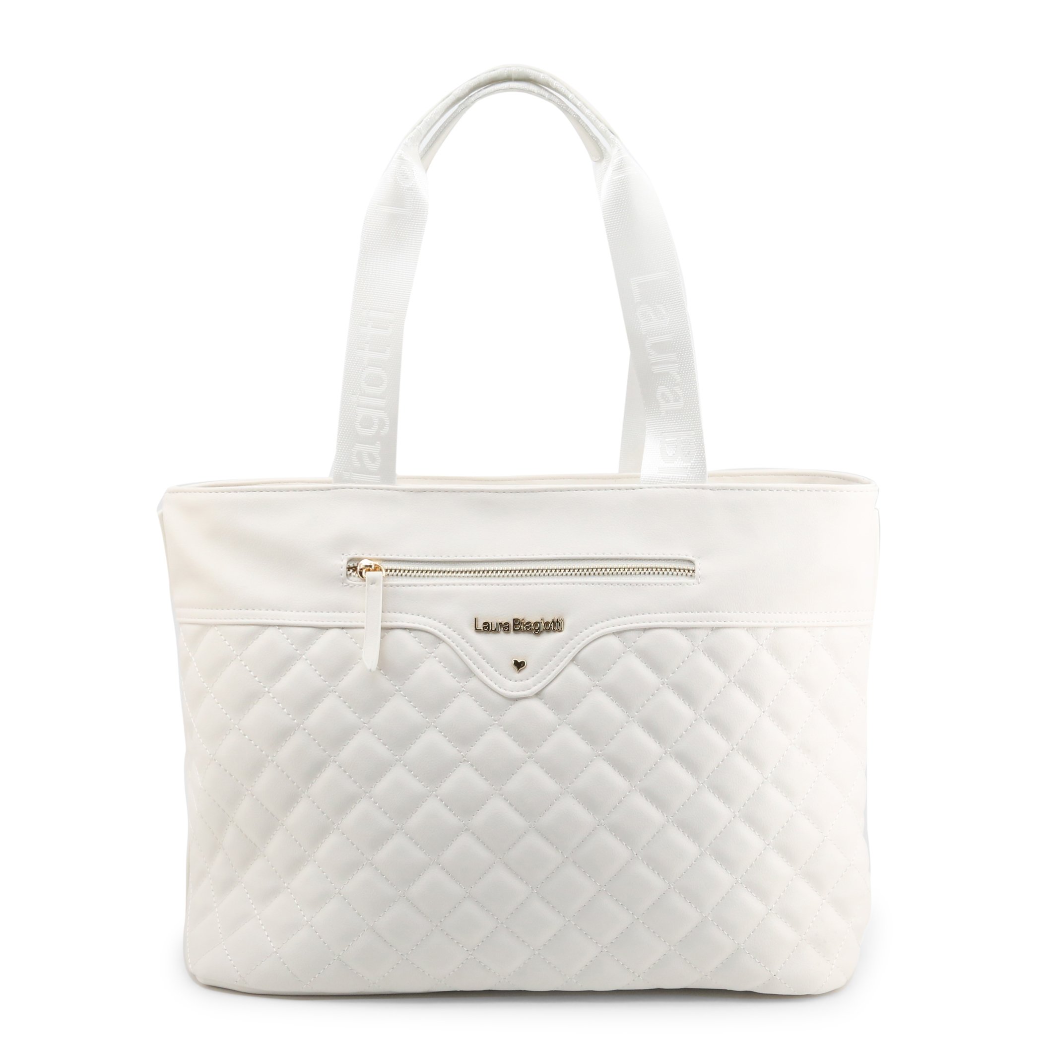 Laura Biagiotti Women's Shoulder Bag Various Colours Perkins-102-6 - white NOSIZE