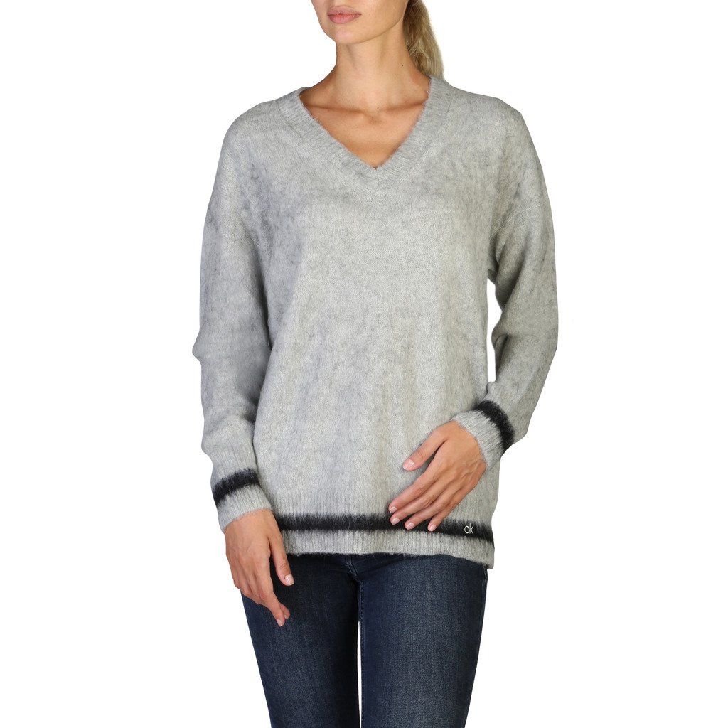 Calvin Klein Women's Sweaters Grey 349503 - grey XS