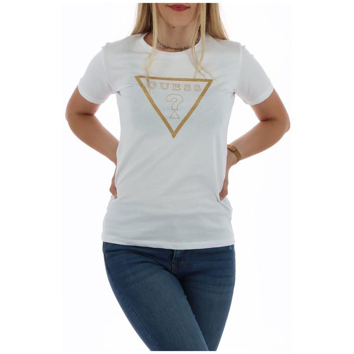 Guess Women's T-Shirt Various Colours 301064 - white XS