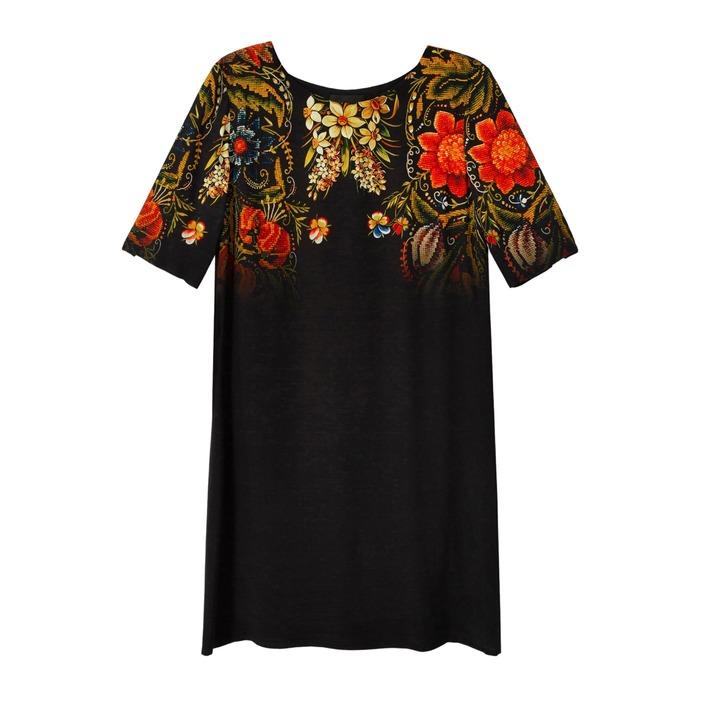 Desigual Women's Dress Black 185080 - black 38