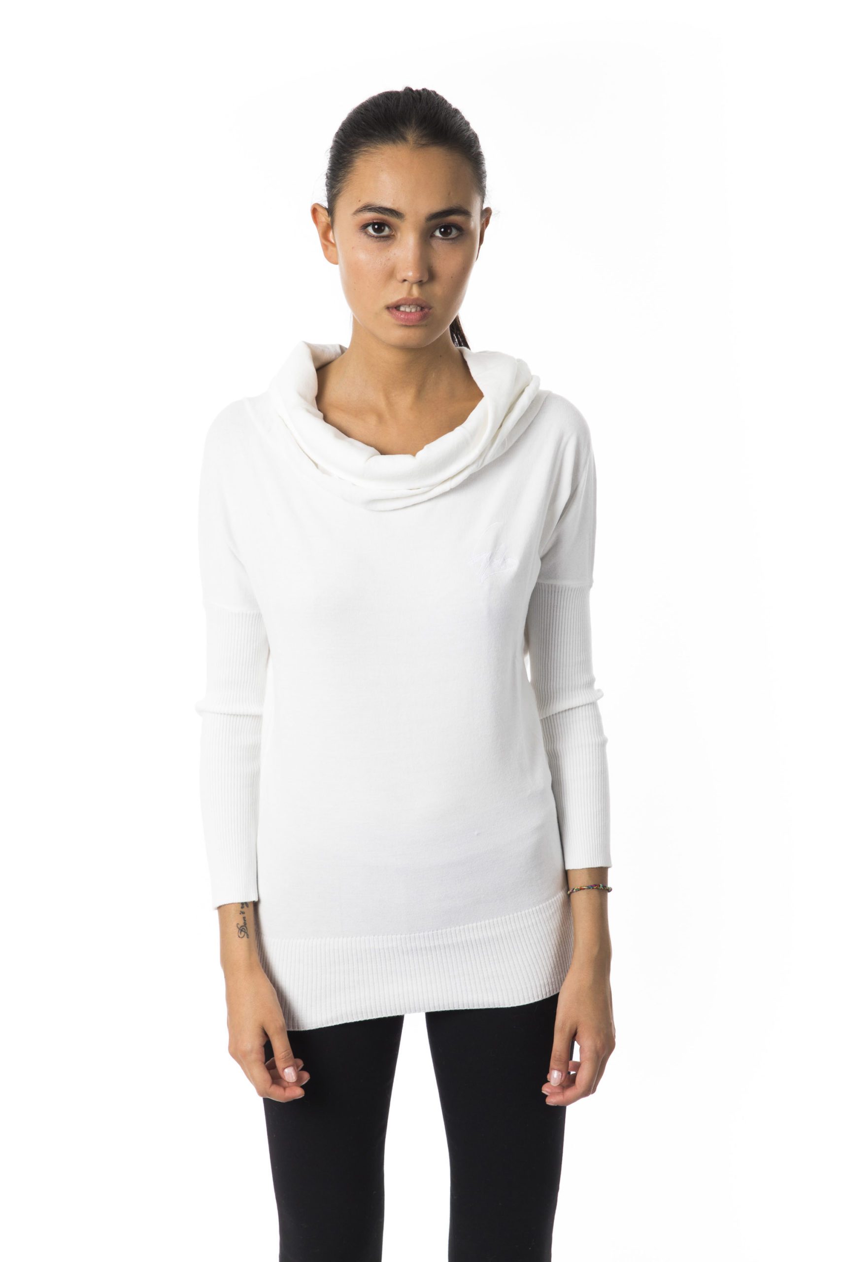 Byblos Women's Panna Sweater White BY853486 - XS