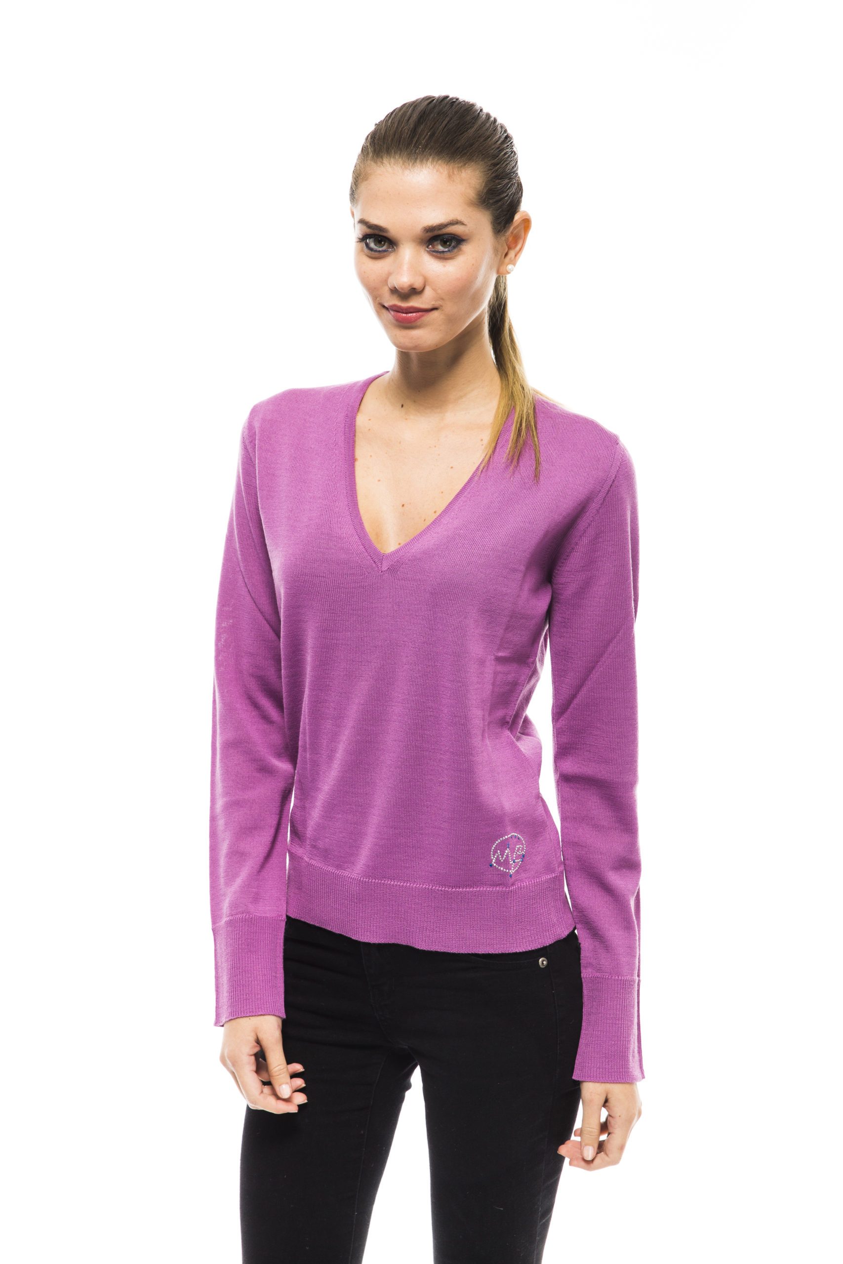 Montana Blu Women's Ciclamino Sweater Pink MO1191383 - IT44 | M