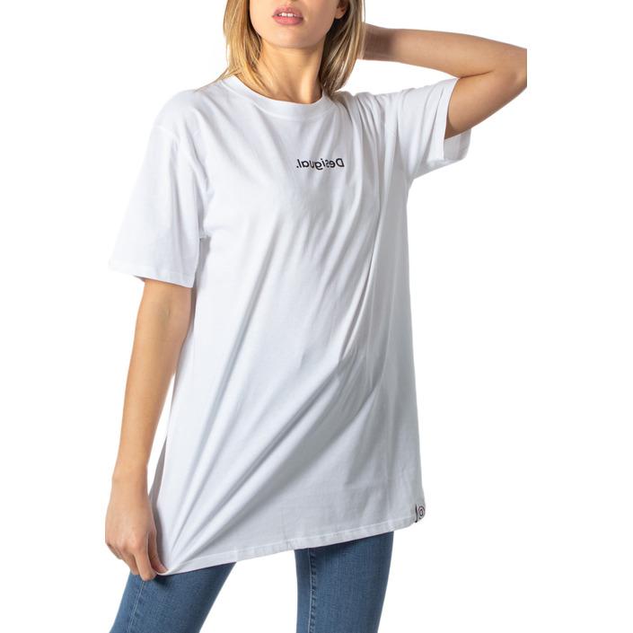 Desigual Women's T-Shirt White 170013 - white M