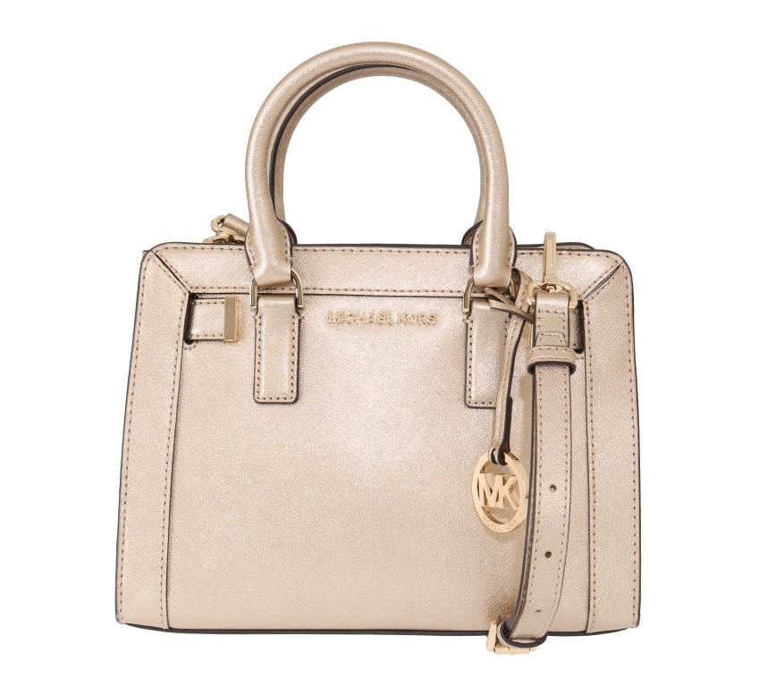 Michael Kors Women's DILLON Shoulder Bag Gold MK5013