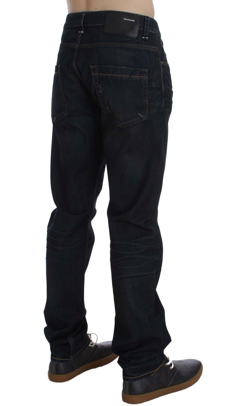 ACHT Men's Denim Straight Fit Jeans Blue SIG30533 - W34