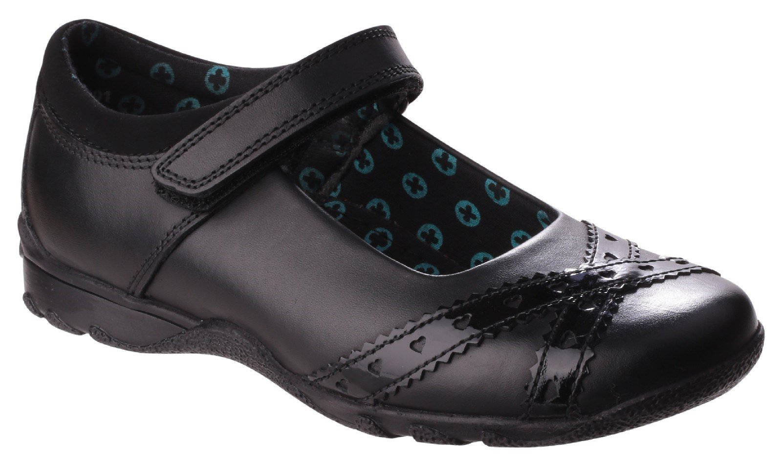 Hush Puppies Women's Olivia Back To School Shoe Black 25386 - Black 10