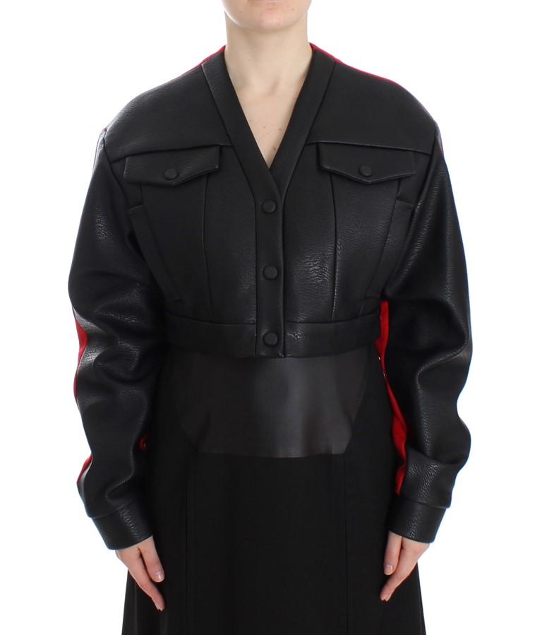 KAALE SUKTAE Women's Short Croped Jacket Black SIG12604 - IT40|S