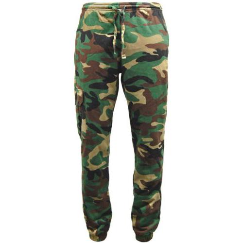 Game Technical Apparel Unisex Joggers Various Colours Camo Joggers - Woodland 3XL
