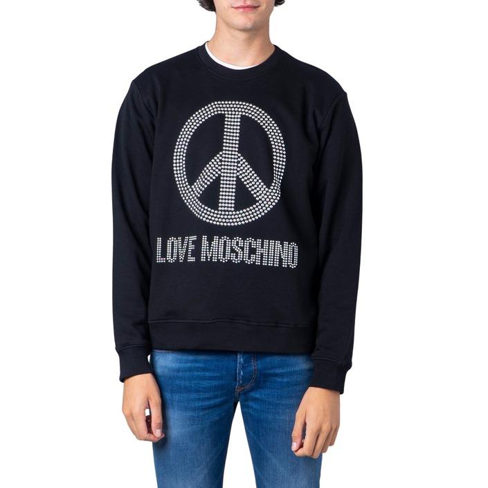 Love Moschino Men's Sweatshirt Black 181240 - black M