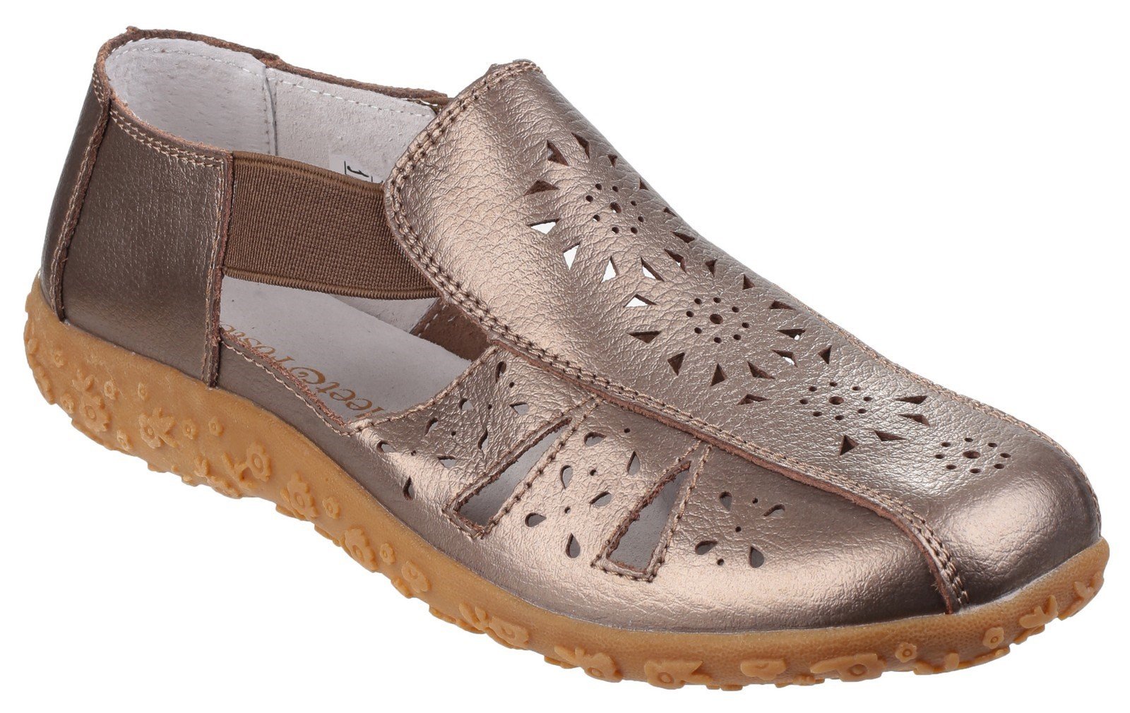 Fleet & Foster Women's Grigio Shoe Loafer Bronze 23610-38724 - Bronze 3