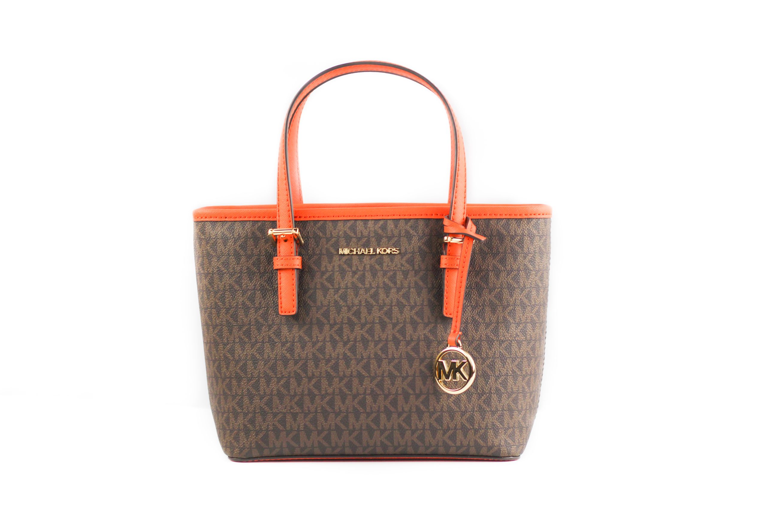 Michael Kors Women's Jet Set Tote Bag Brown 59425