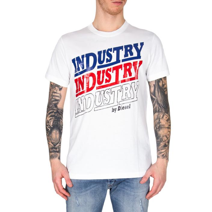 Diesel Men's T-Shirt White 164888 - white S