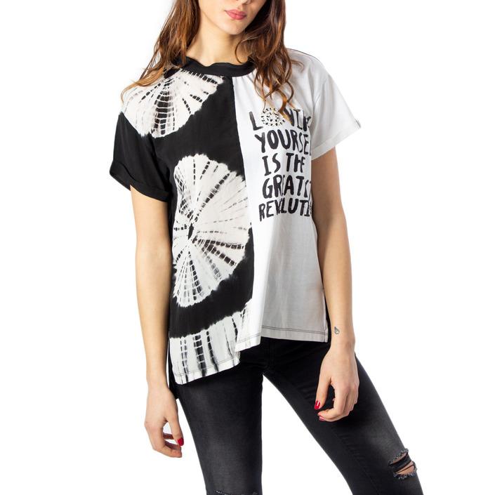 Desigual Women's T-Shirt White 170487 - white S