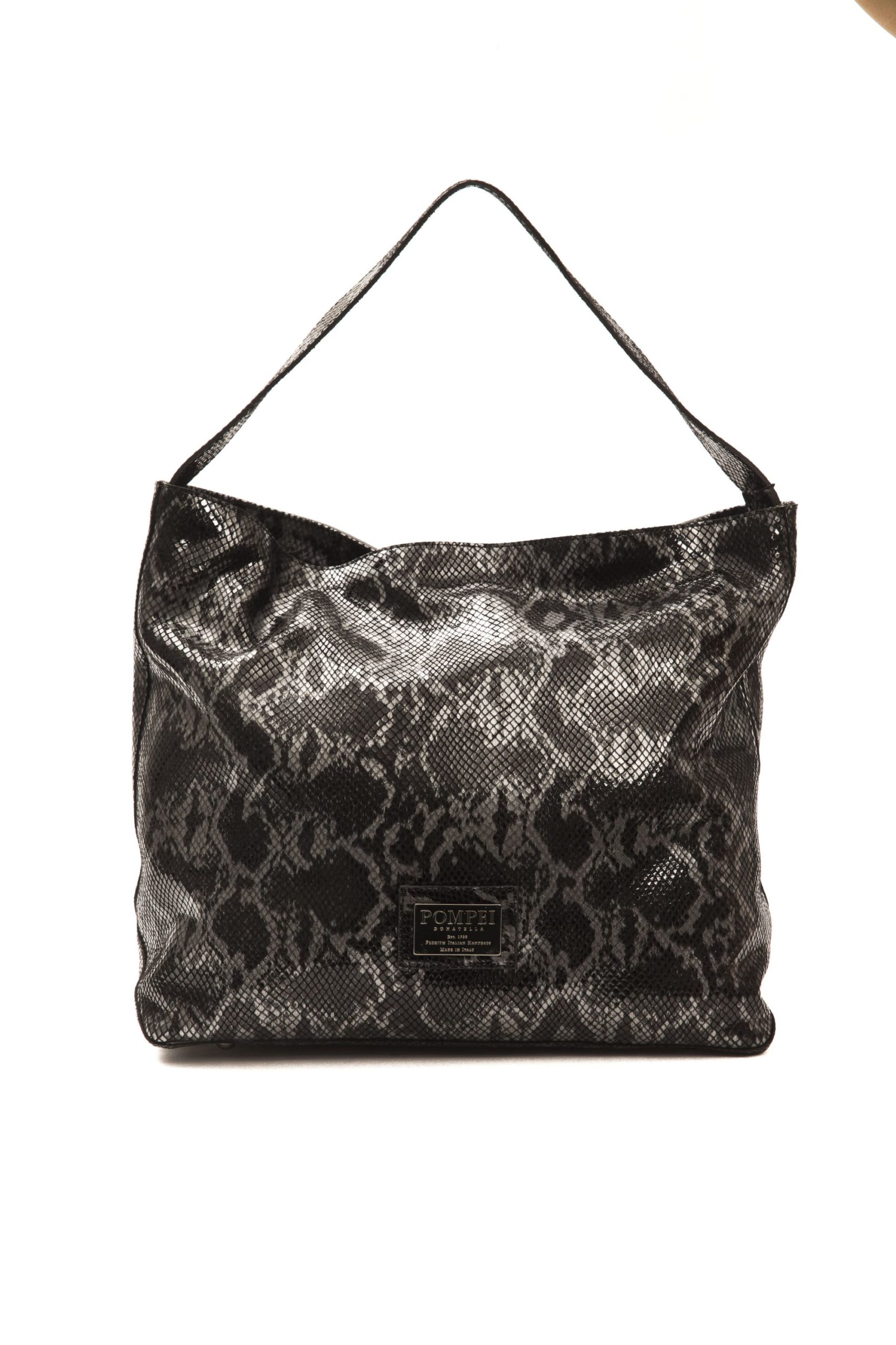 Pompei Donatella Women's Grigio Shoulder Bag Grey PO1004659