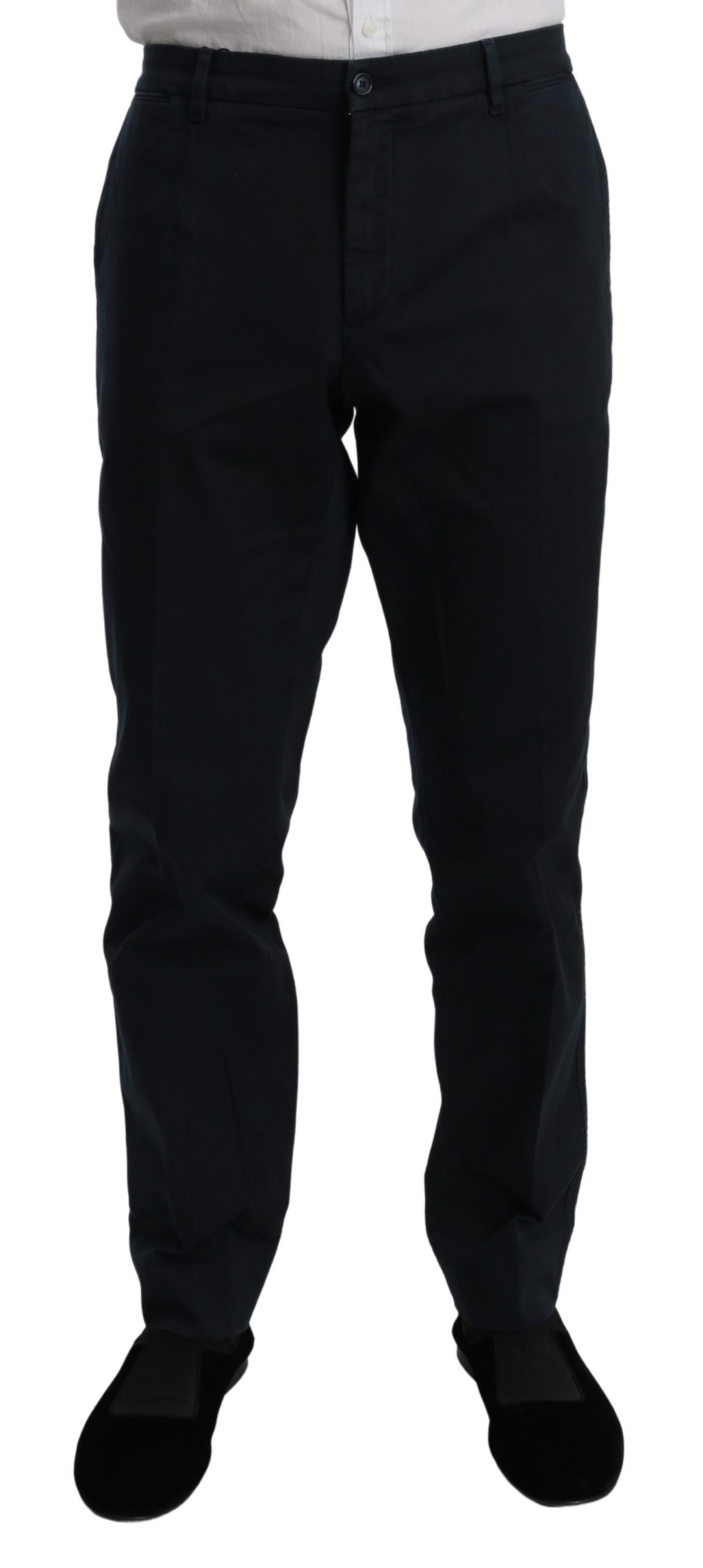 Dolce & Gabbana Men's Chinos Stretch Cotton Jeans Blue PAN70998 - IT52 | XL