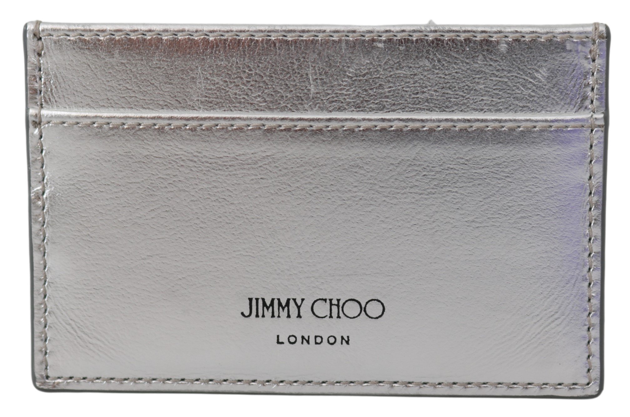 Jimmy Choo Women's Athini Card Holder SIlver 1435940