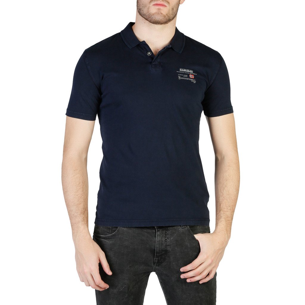 Napapijri Men's Polo Shirt Various Colours N0YHQK - blue S