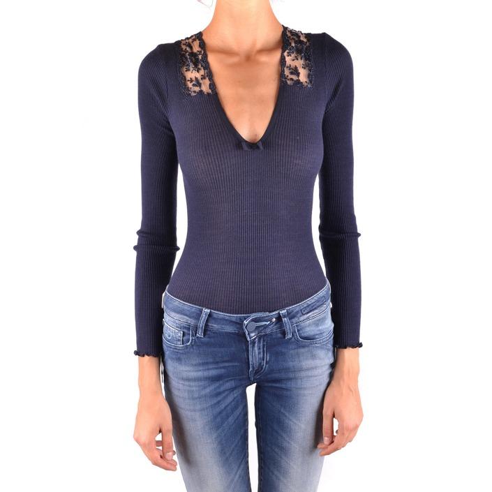 Pinko Women's Sweater Blue 186840 - blue M