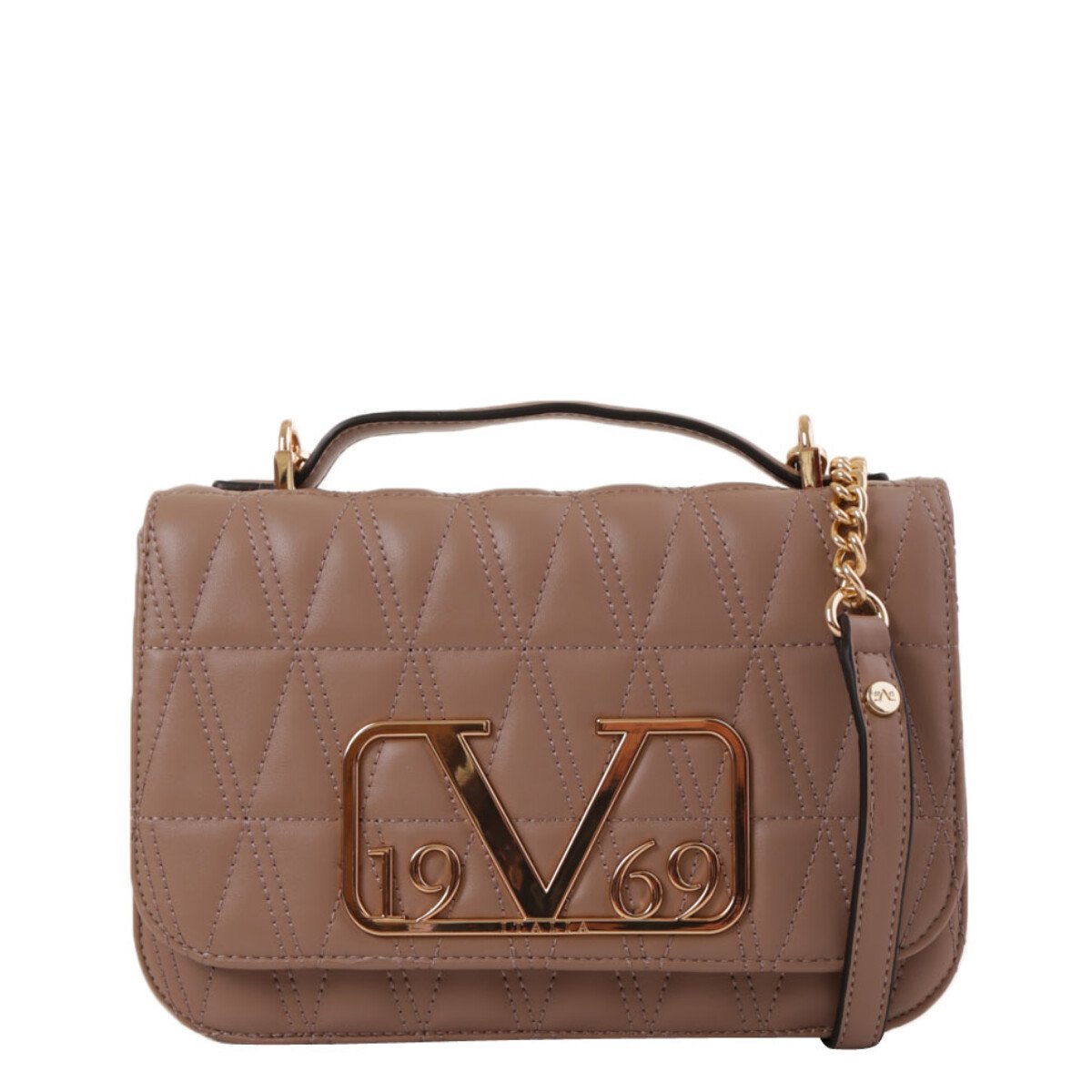 19v69 Italia Women's Shoulder Bag Various Colours 318906 - beige UNICA