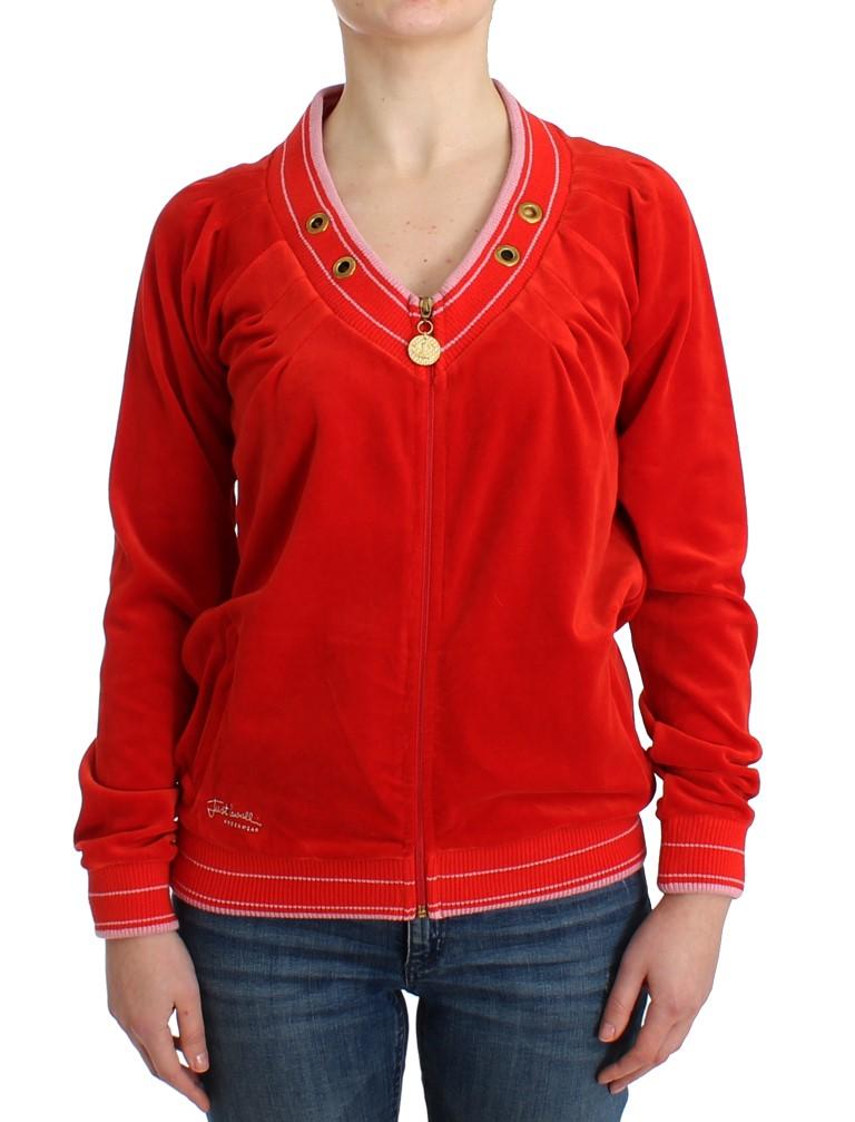 Cavalli Women's Sweater Red SIG11902 - IT42|M